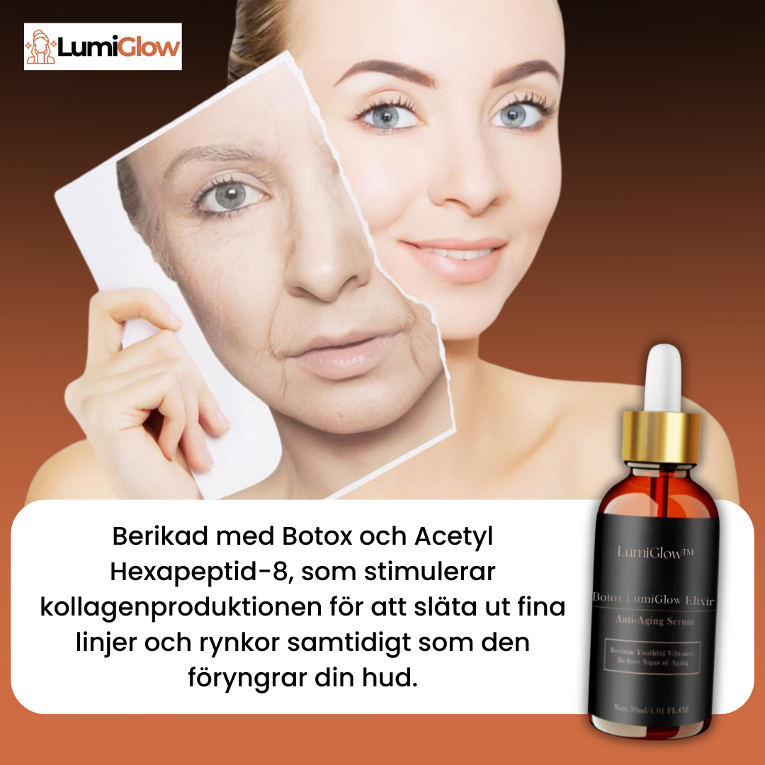 LumiGlow™ | Minska rynkor för slätare, ungdomlig hud – Botox-liknande resultat