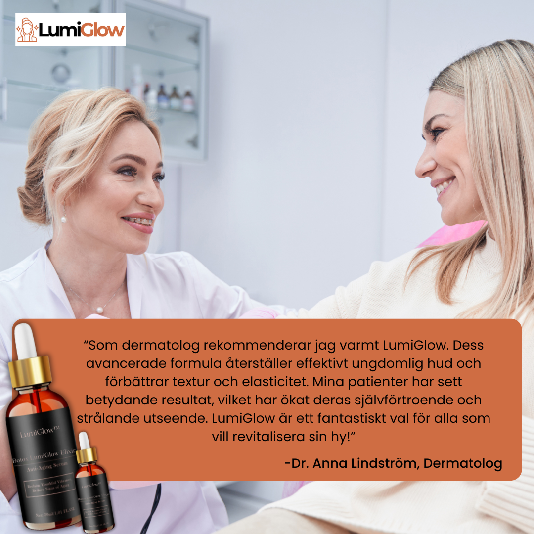 LumiGlow™ | Minska rynkor för slätare, ungdomlig hud – Botox-liknande resultat
