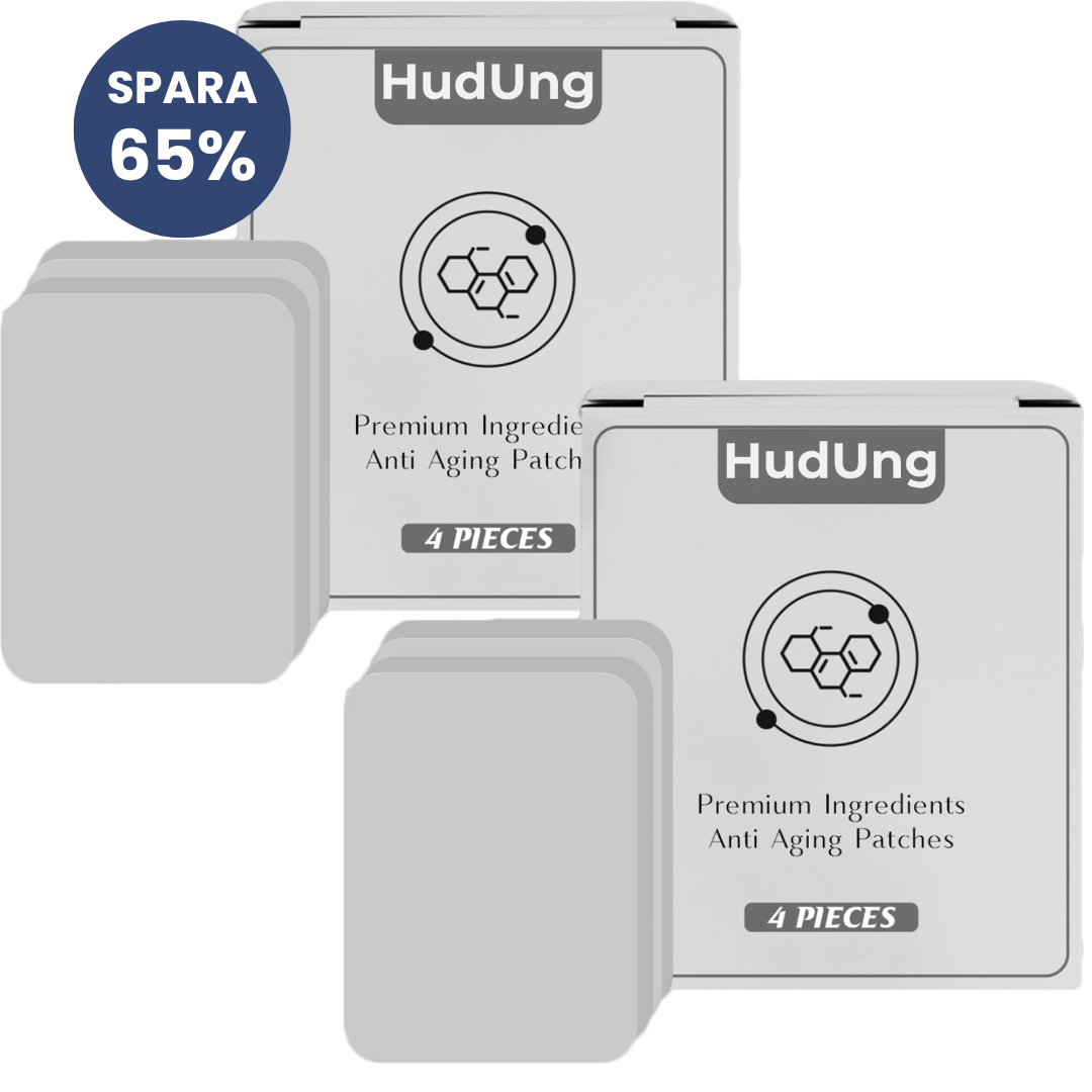 HudUng™ | Minskar 92 % av djupa rynkor och slapp hud – på bara 7 dagar!