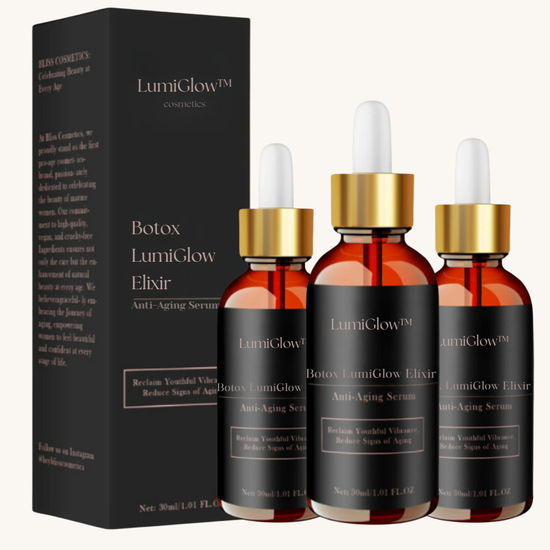 LumiGlow™ | Minska rynkor för slätare, ungdomlig hud – Botox-liknande resultat