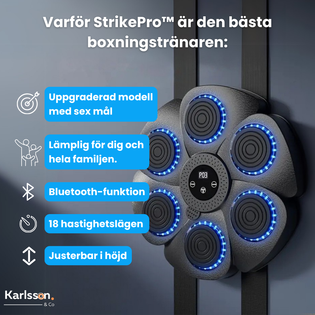 StrikePro™ - Träna enkelt hemma | tränare för barn och vuxna