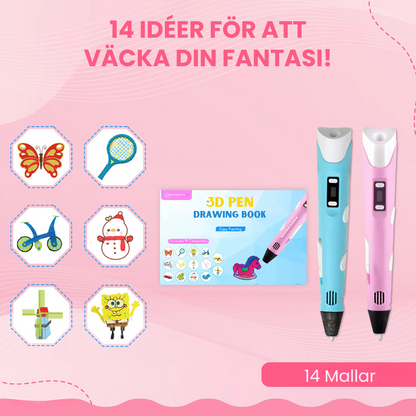 3DMaster™ - Startpaket för Kreativ 3D-Ritning